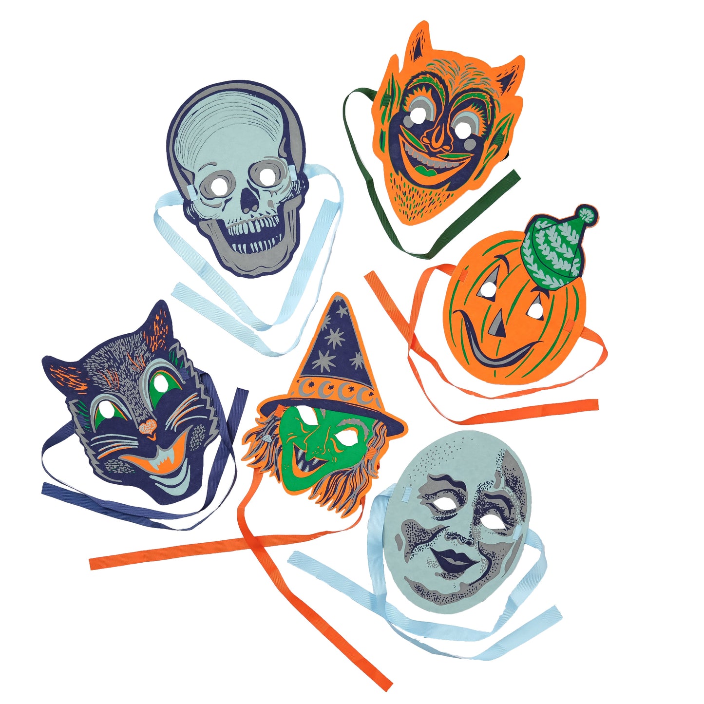 Halloween Fancy Dress Mask Set