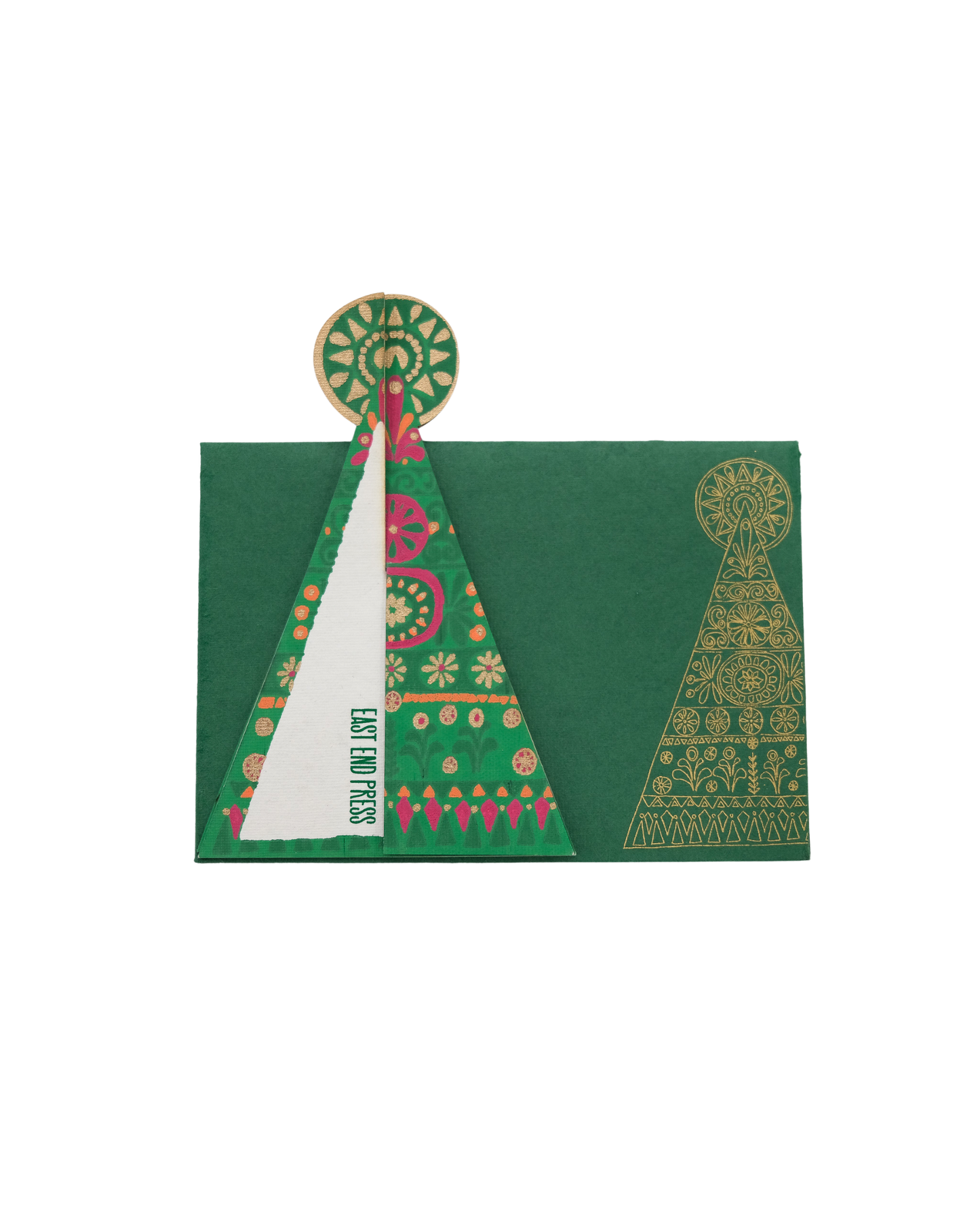 Patterned Tree Greeting Card