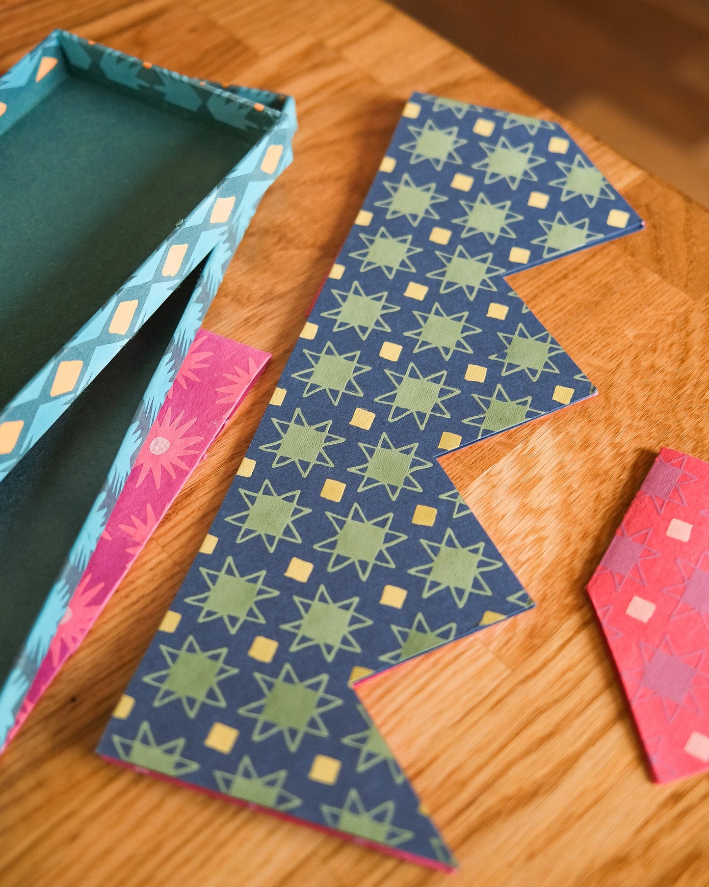 Blue & Yellow Paper Crowns