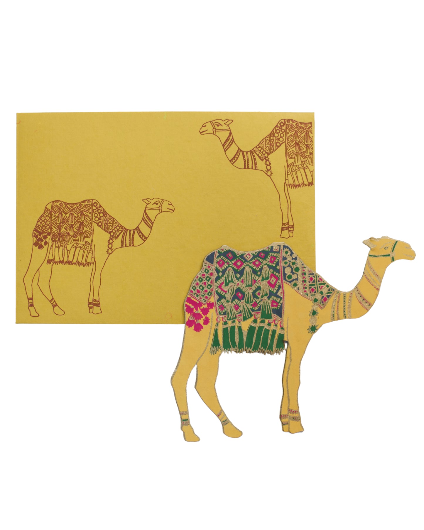 Camel Greeting Card