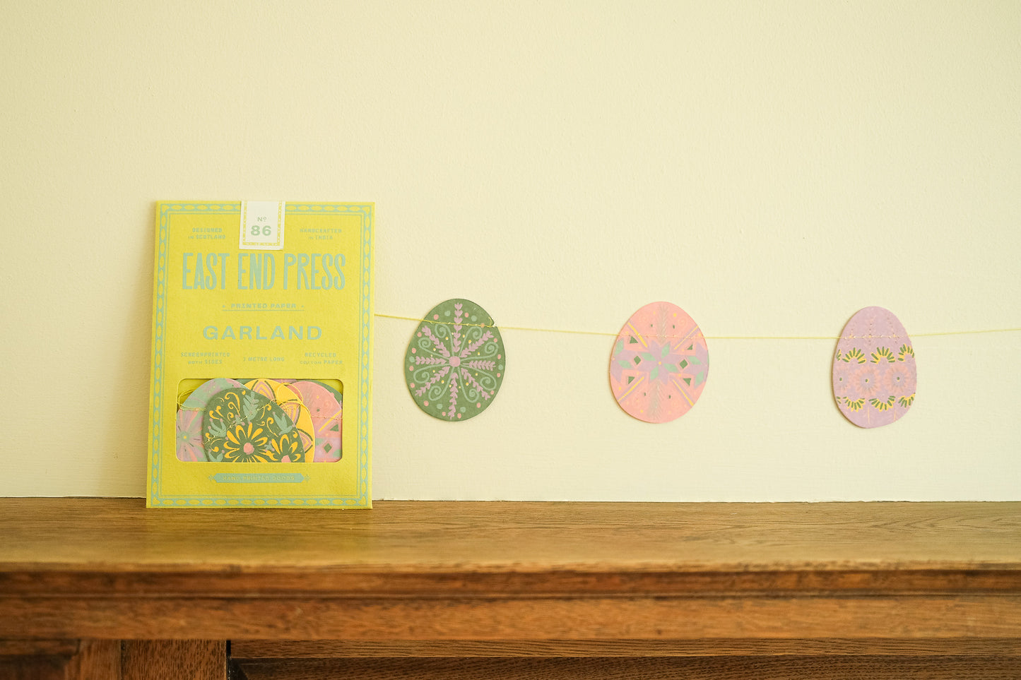 Egg Hunt Sewn Garland