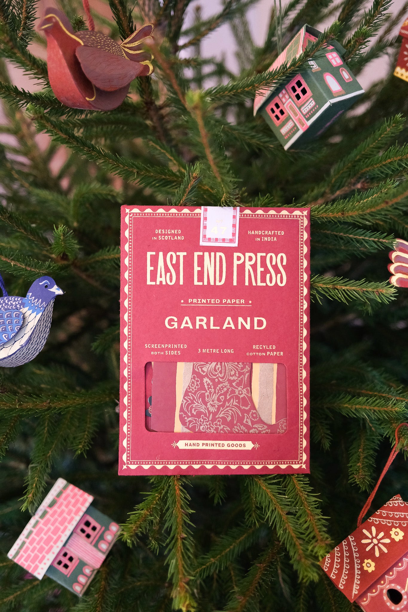 Christmas Sewn Garland