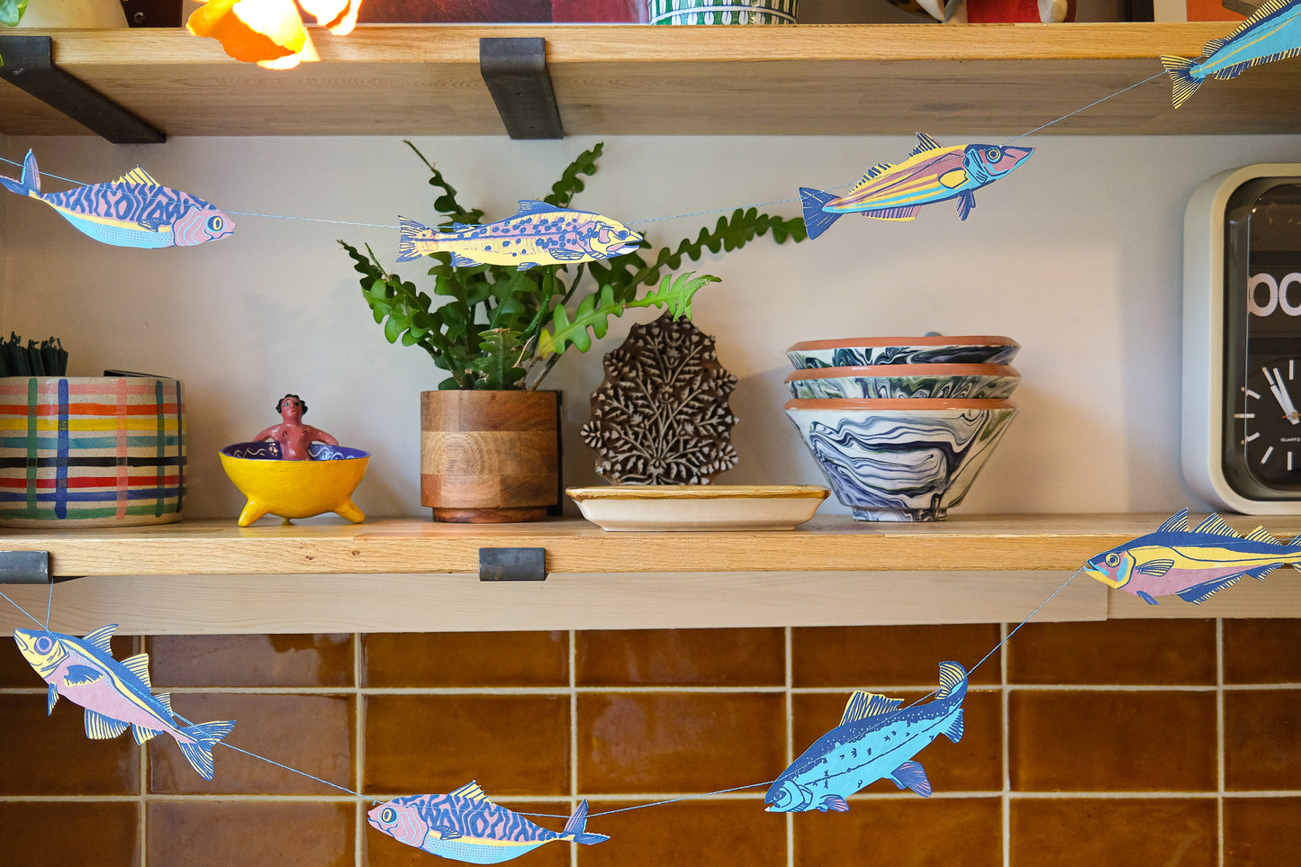 Fishes Sewn Garland