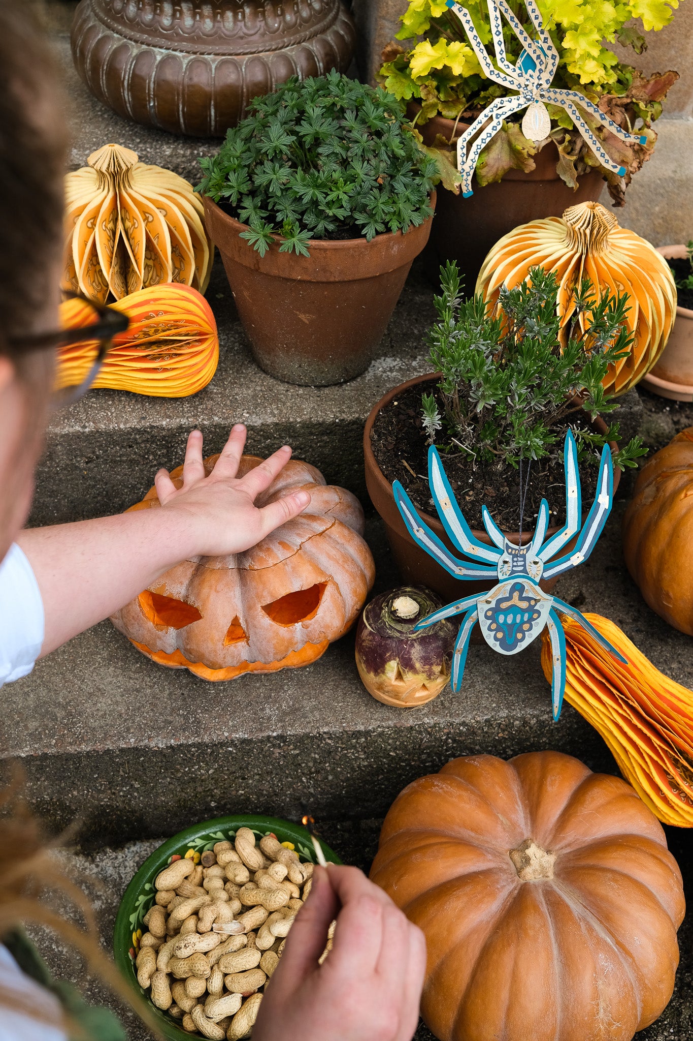 Hanging Spider Ornaments