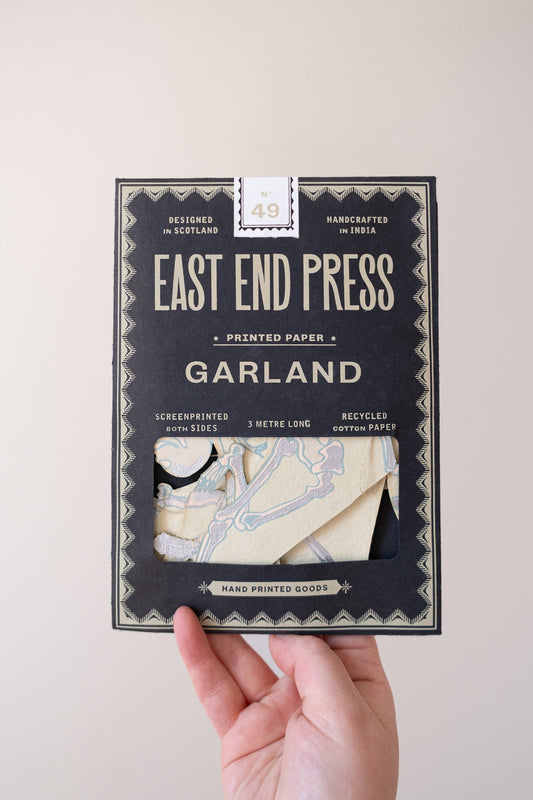 Dancing Skeletons Sewn Garland