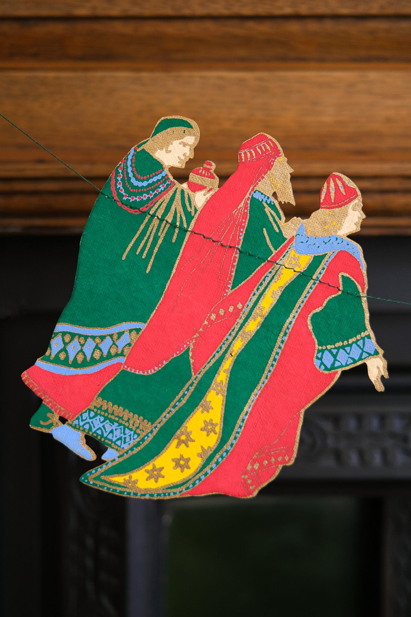 Nativity Sewn Garland