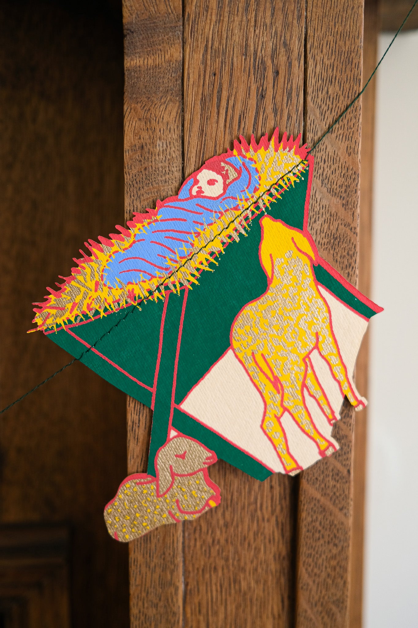Nativity Sewn Garland