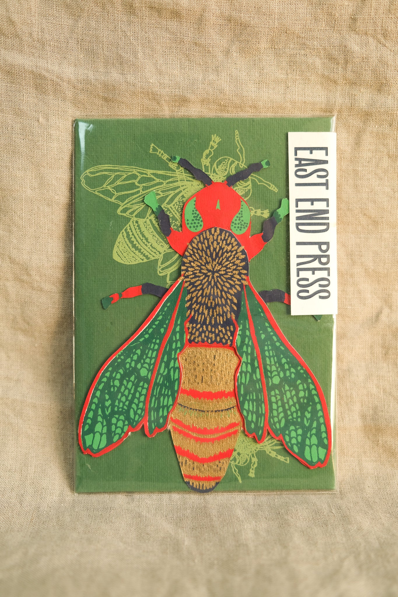 Wasp Greeting Card