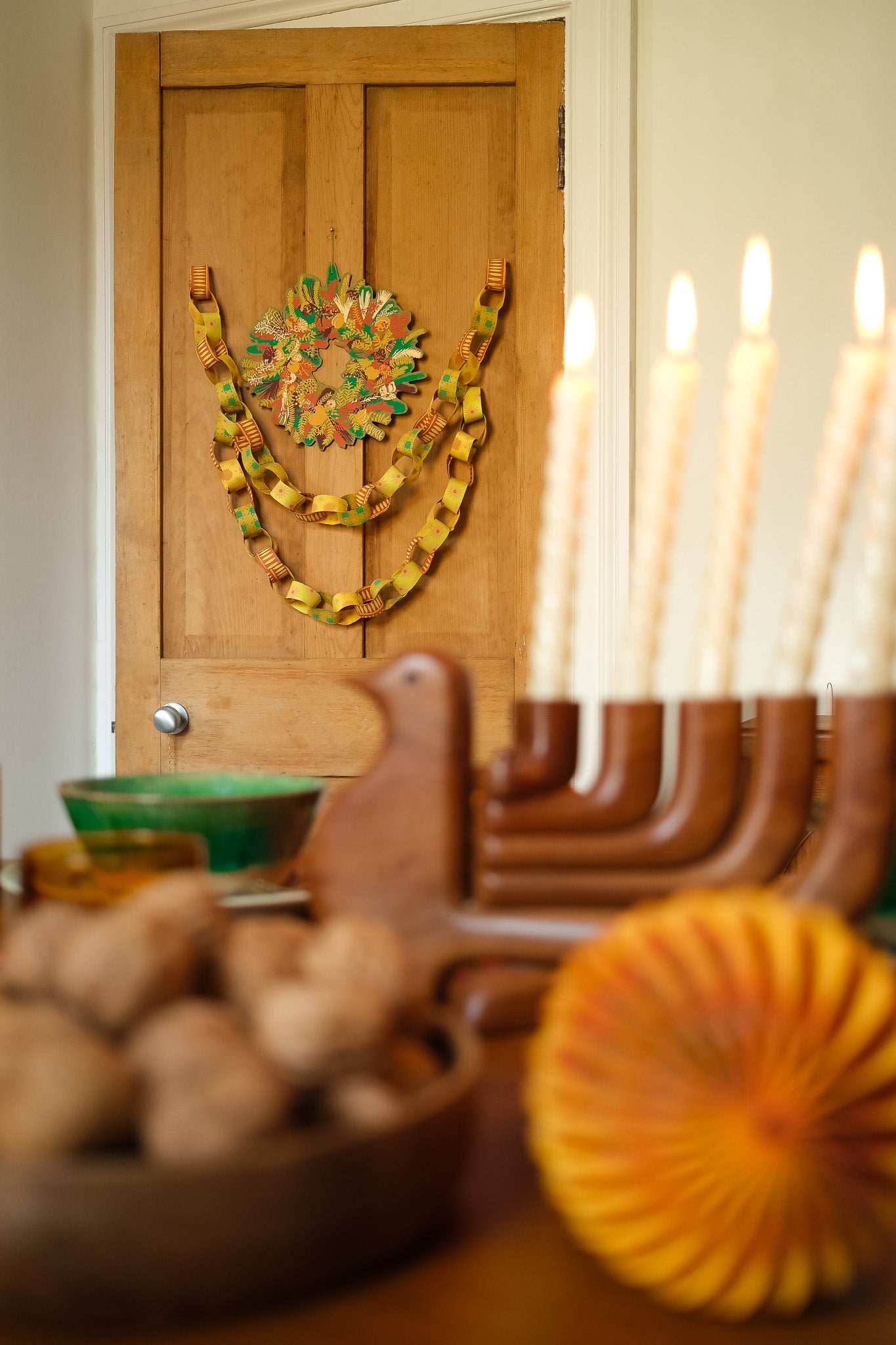 Yellow & Green Paper Chain Kit