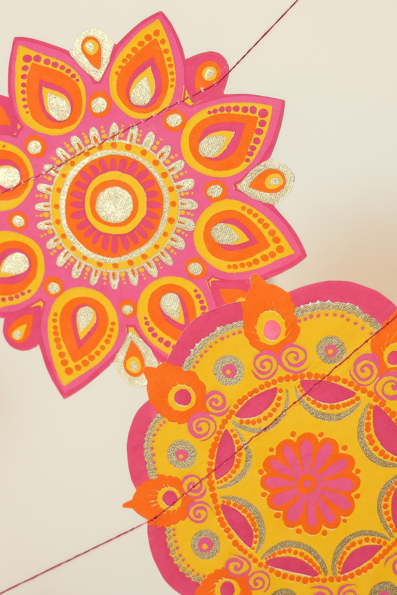 Diwali Sewn Garland