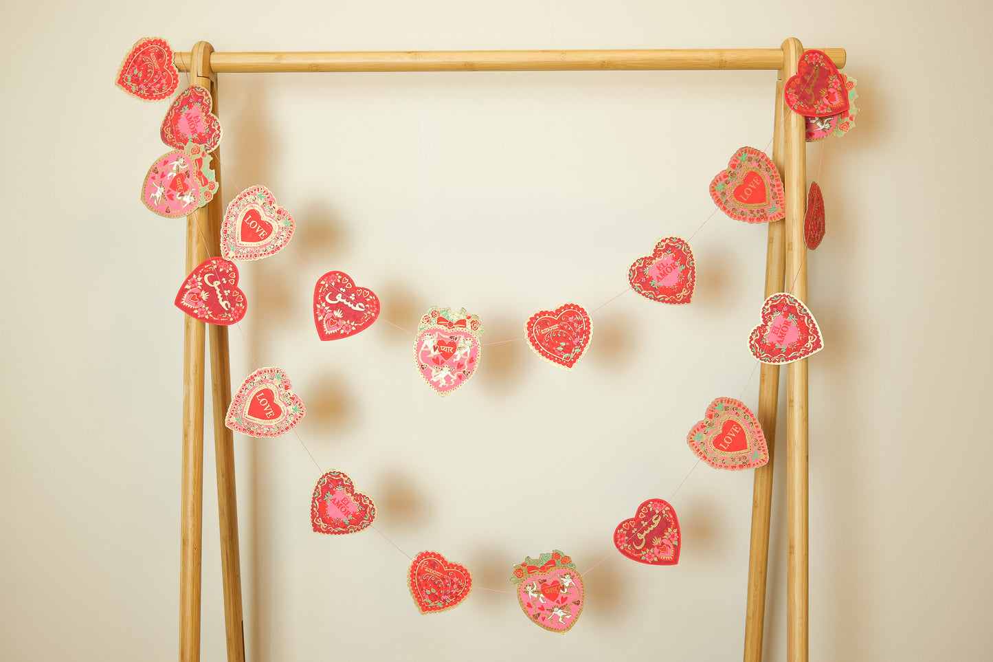 Valentine's Sewn Garland