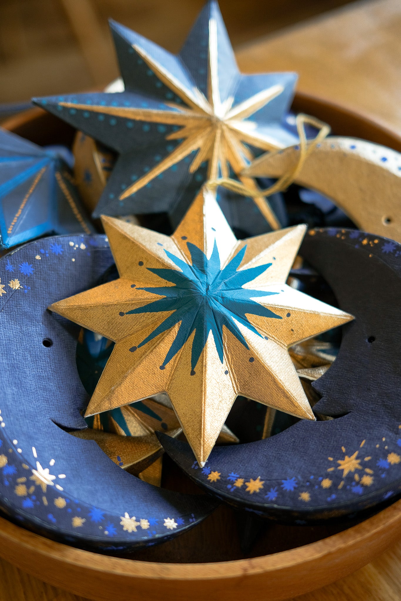Golden Star Board Ornament
