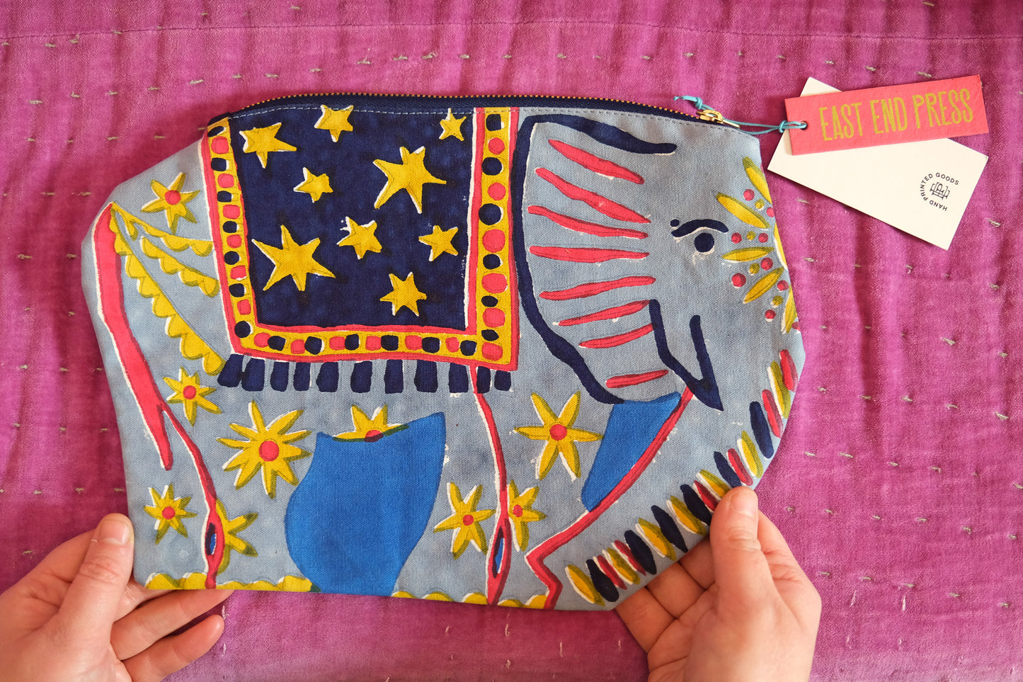 Elephant Fabric Case