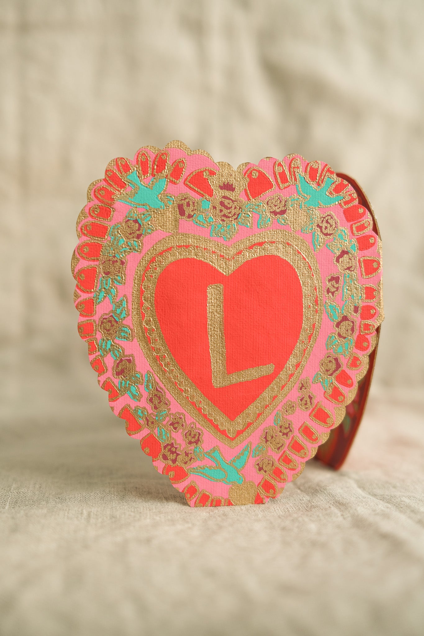 Love Concertina Greeting Card