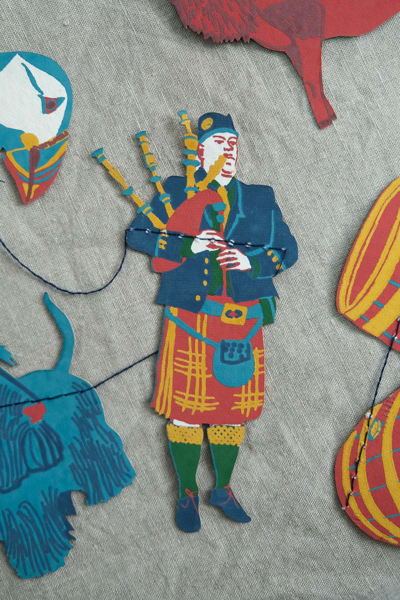Scotland Sewn Garland