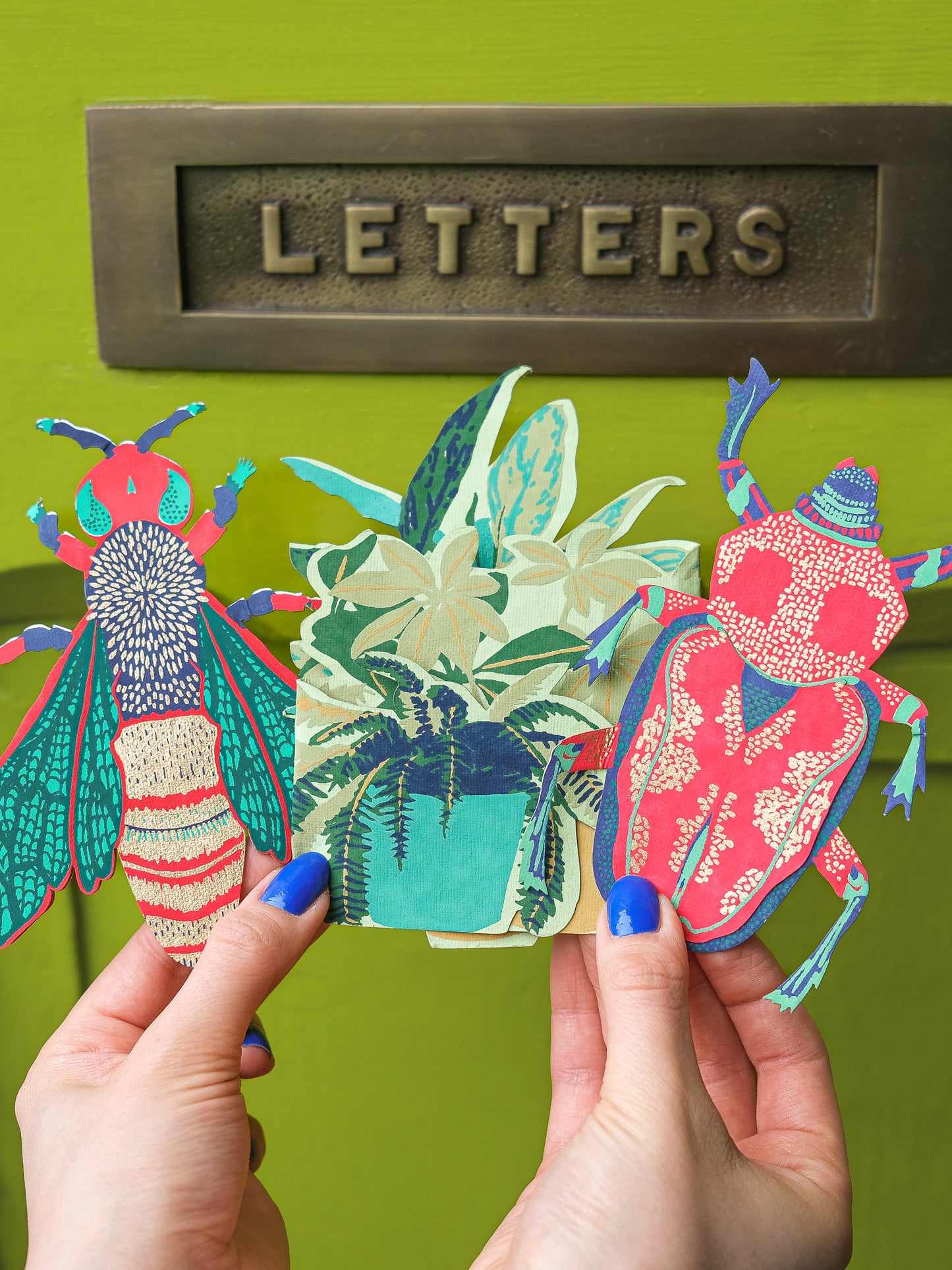 Wasp Greeting Card