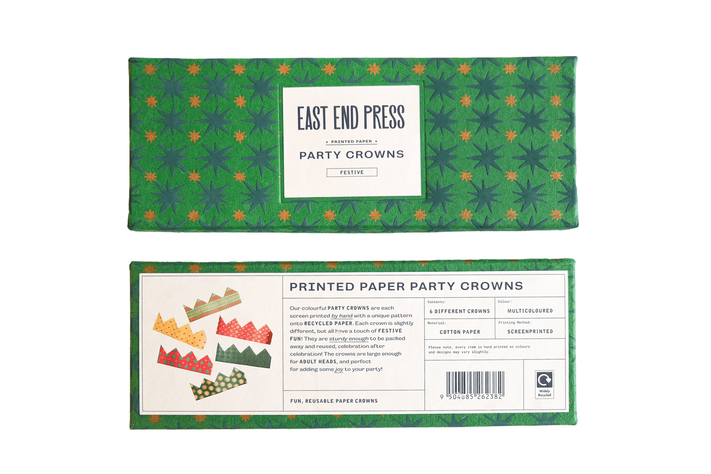 Festive Paper Crowns