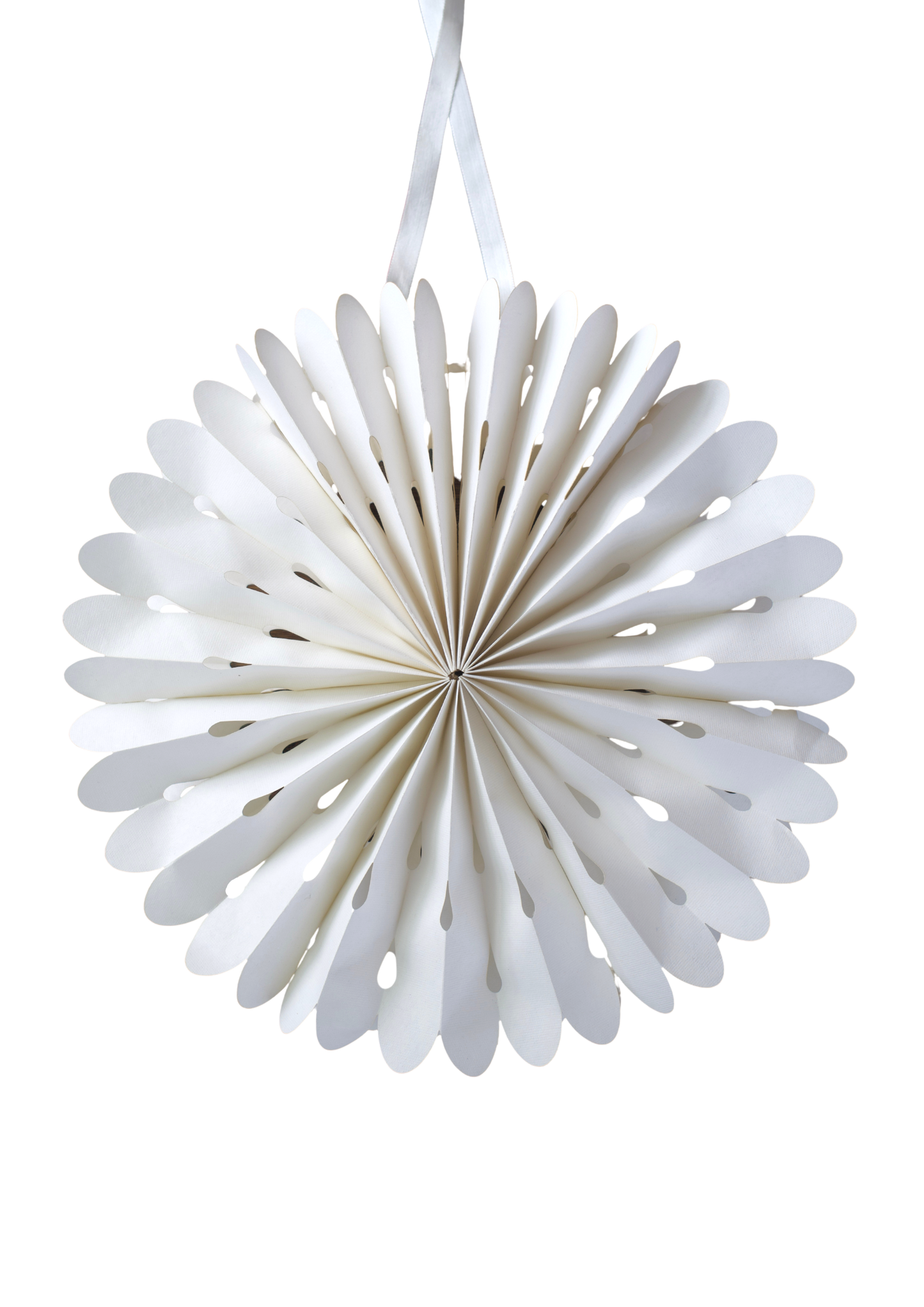 Large Curved White Star