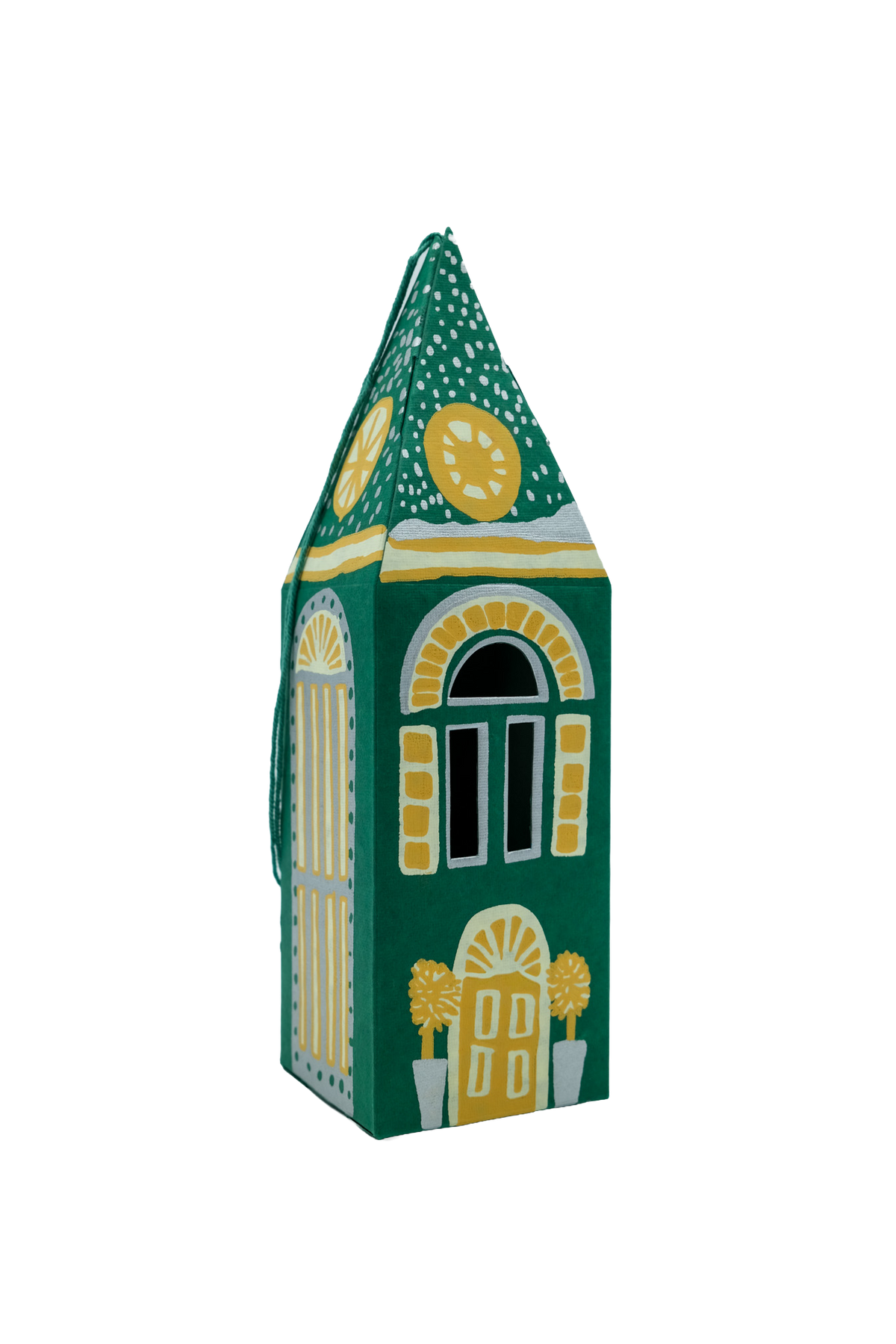 Large Winter Steeple Decorative Box
