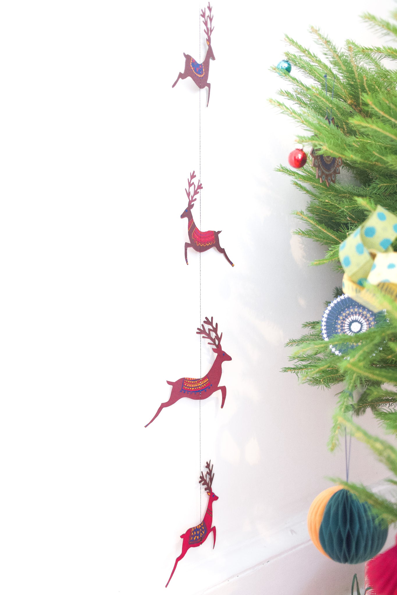 Reindeer Vertical Wall Hanging