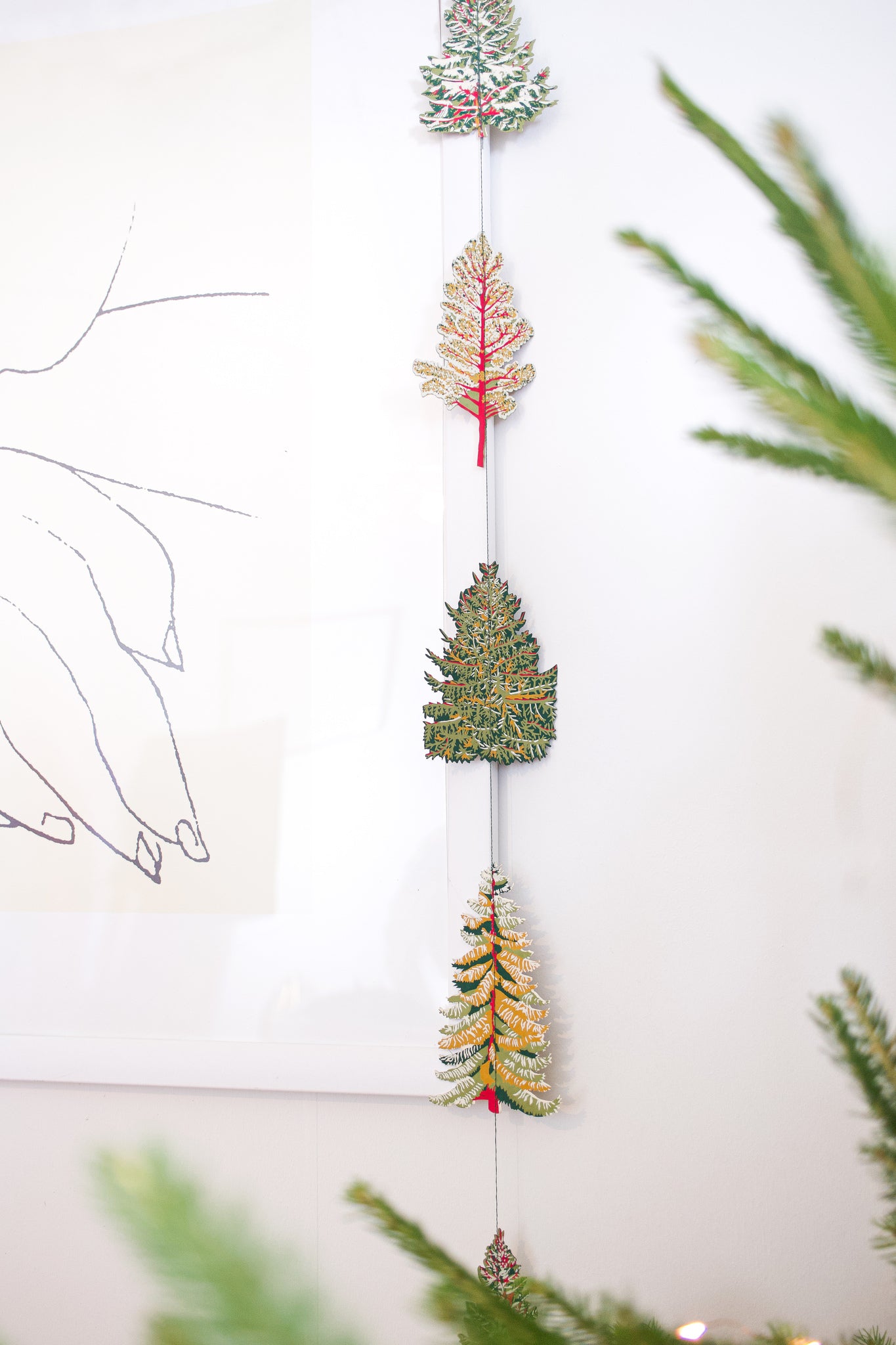 Tree Vertical Wall Hanging