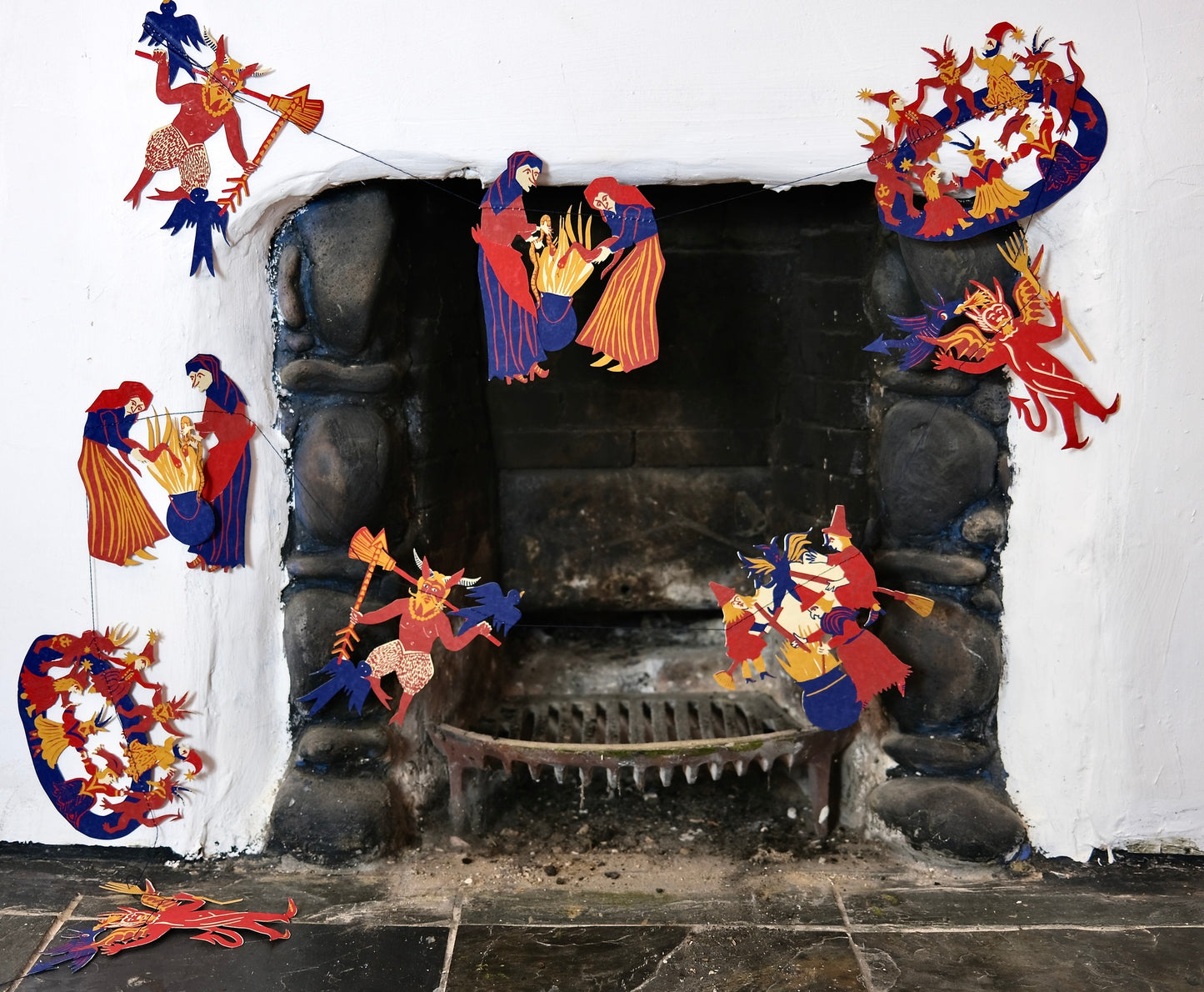 Medieval Sewn Garland