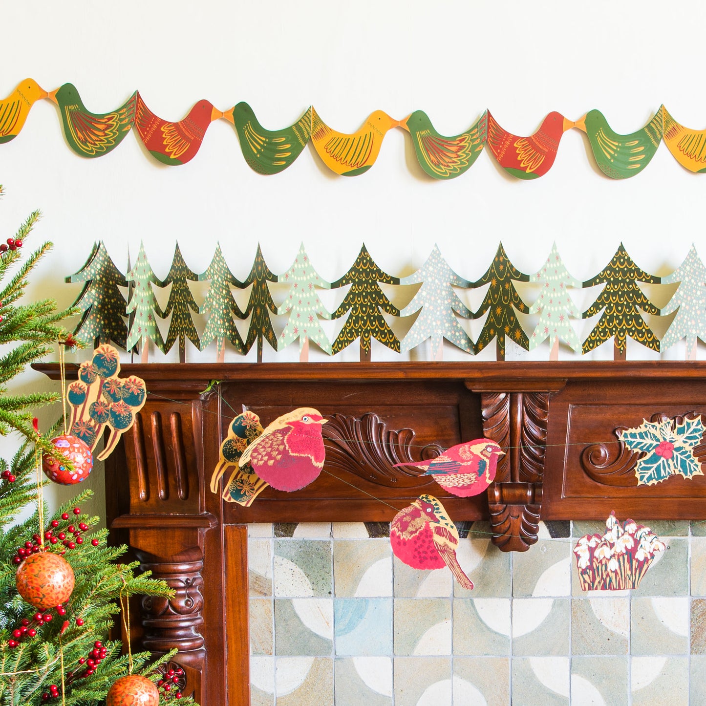 Hedgerow Sewn Garland