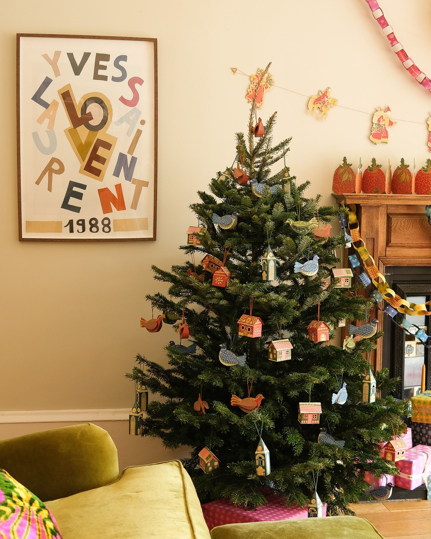 Decorazioni Albero Di Robin Springboard | Confezione Da 30 Pezzi | Attività Creativa Per Bambini