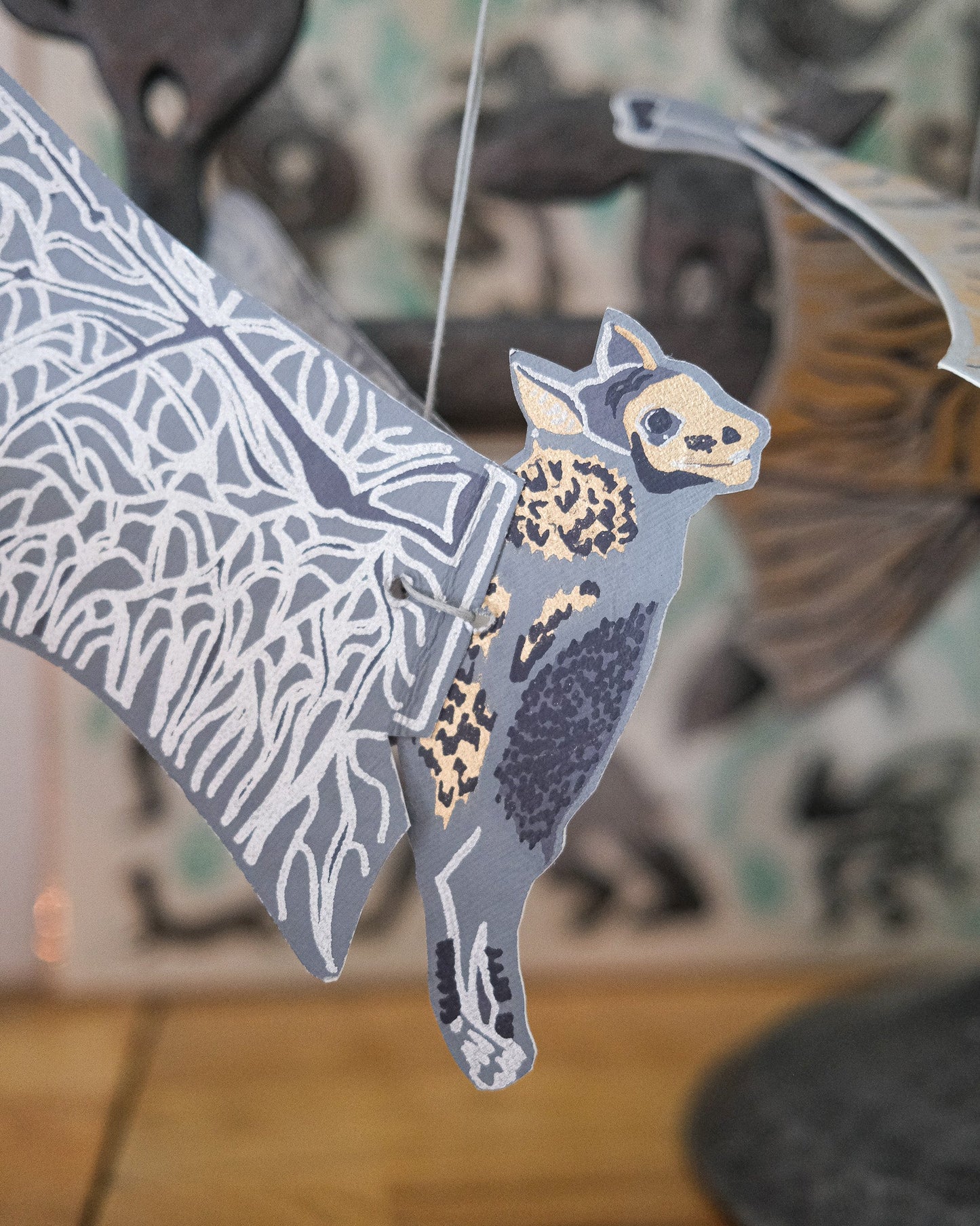 Bats Paper Ornaments