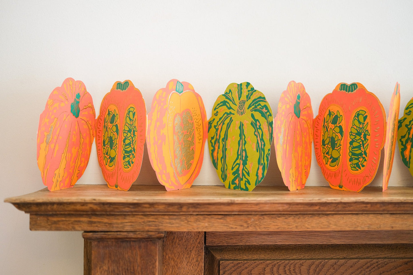 Pumpkins Concertina Garland