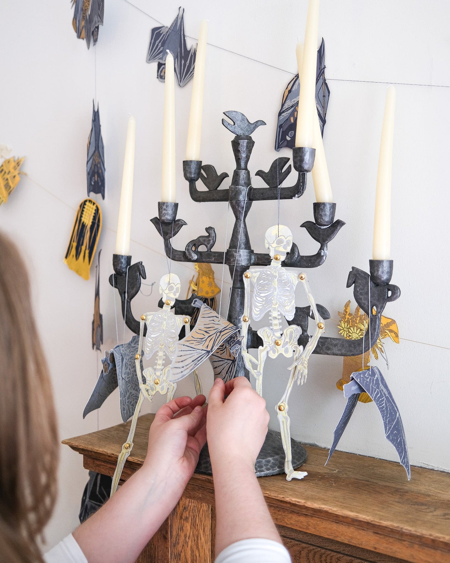 Bats Paper Ornaments