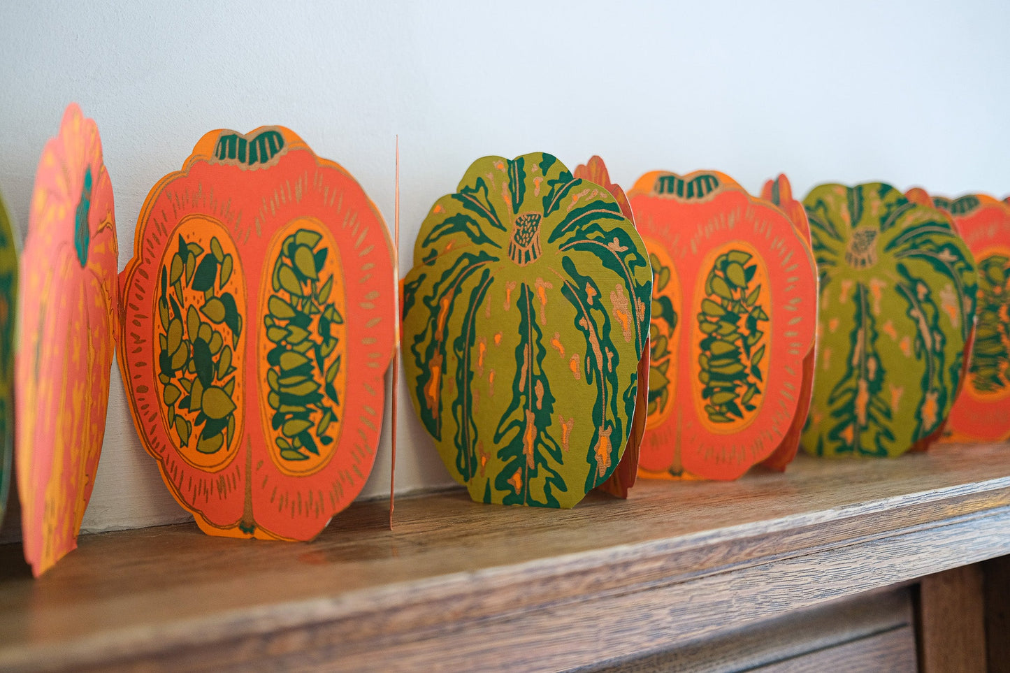 Pumpkins Concertina Garland