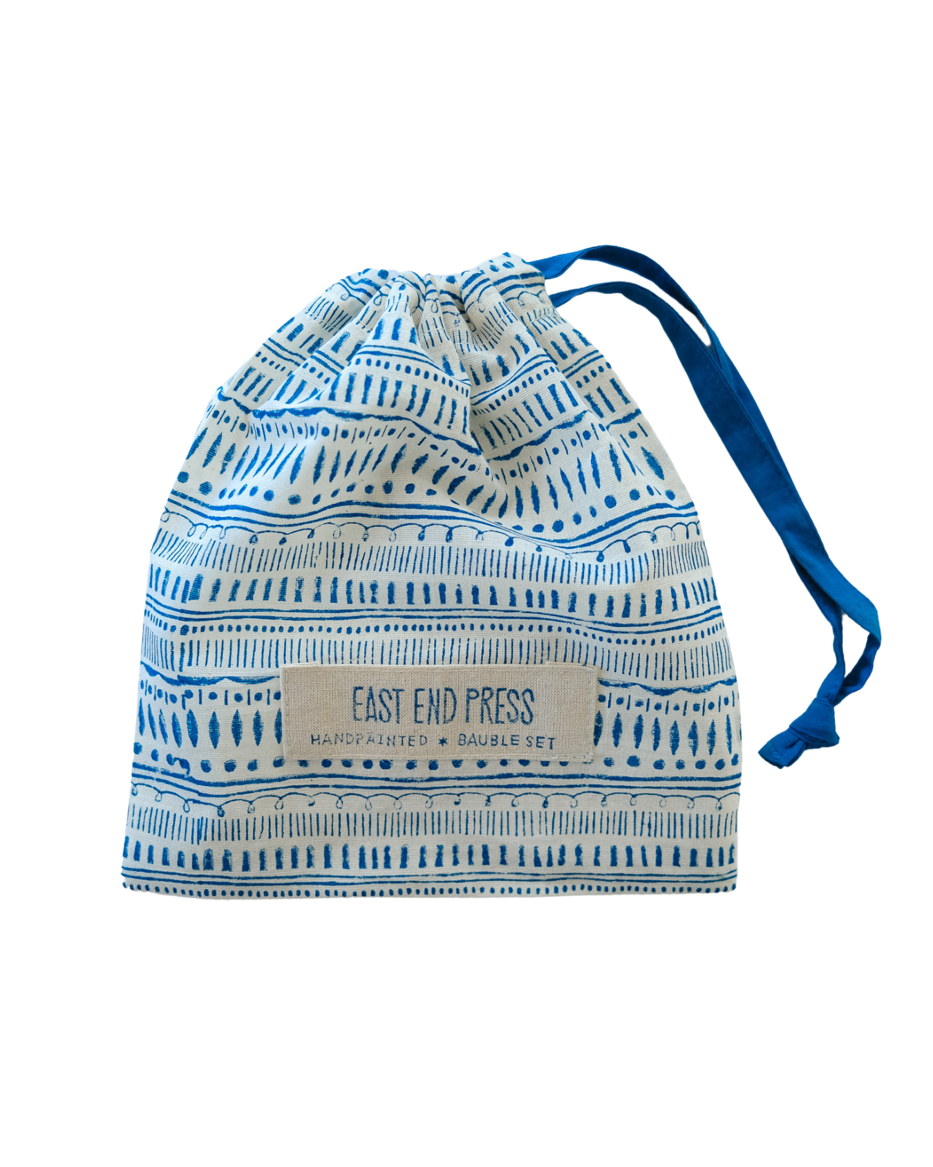 Frosty Blue - Set of Three Baubles