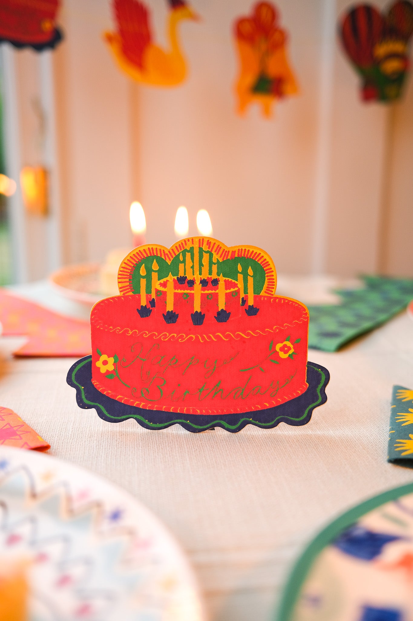 Party Cake Greeting Card