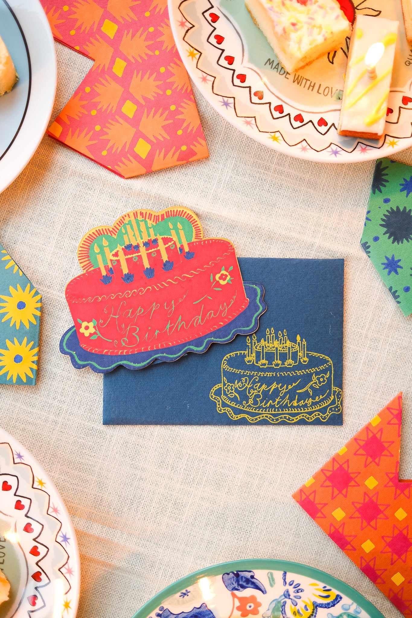 Party Cake Greeting Card