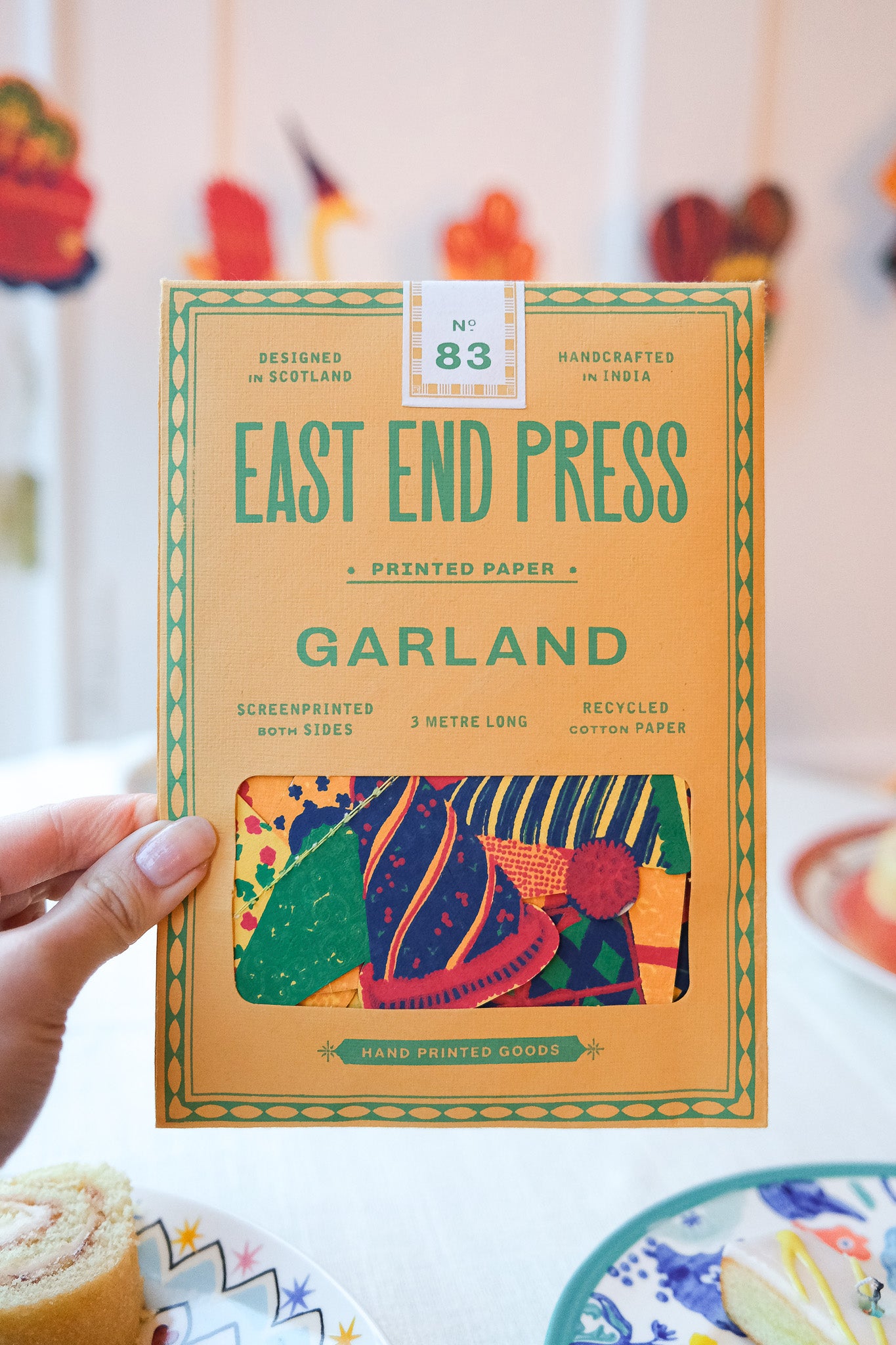 Birthday Party Sewn Garland