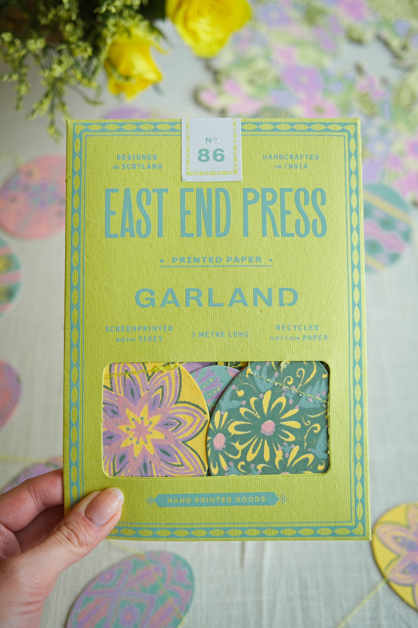 EGG HUNT SEWN GARLAND