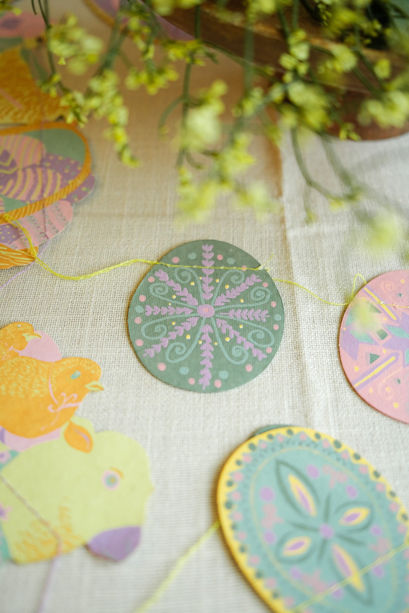 EGG HUNT SEWN GARLAND