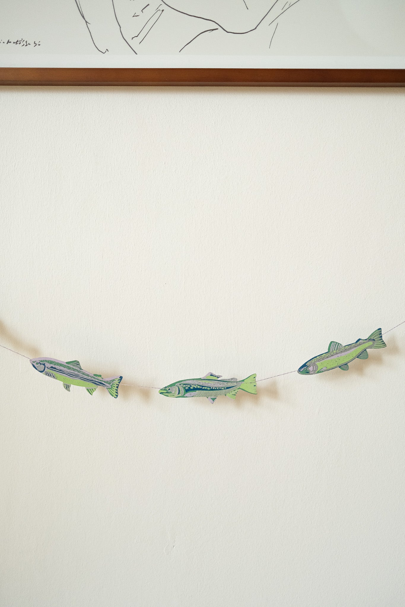 TASTY ANCHOVIES SEWN GARLAND