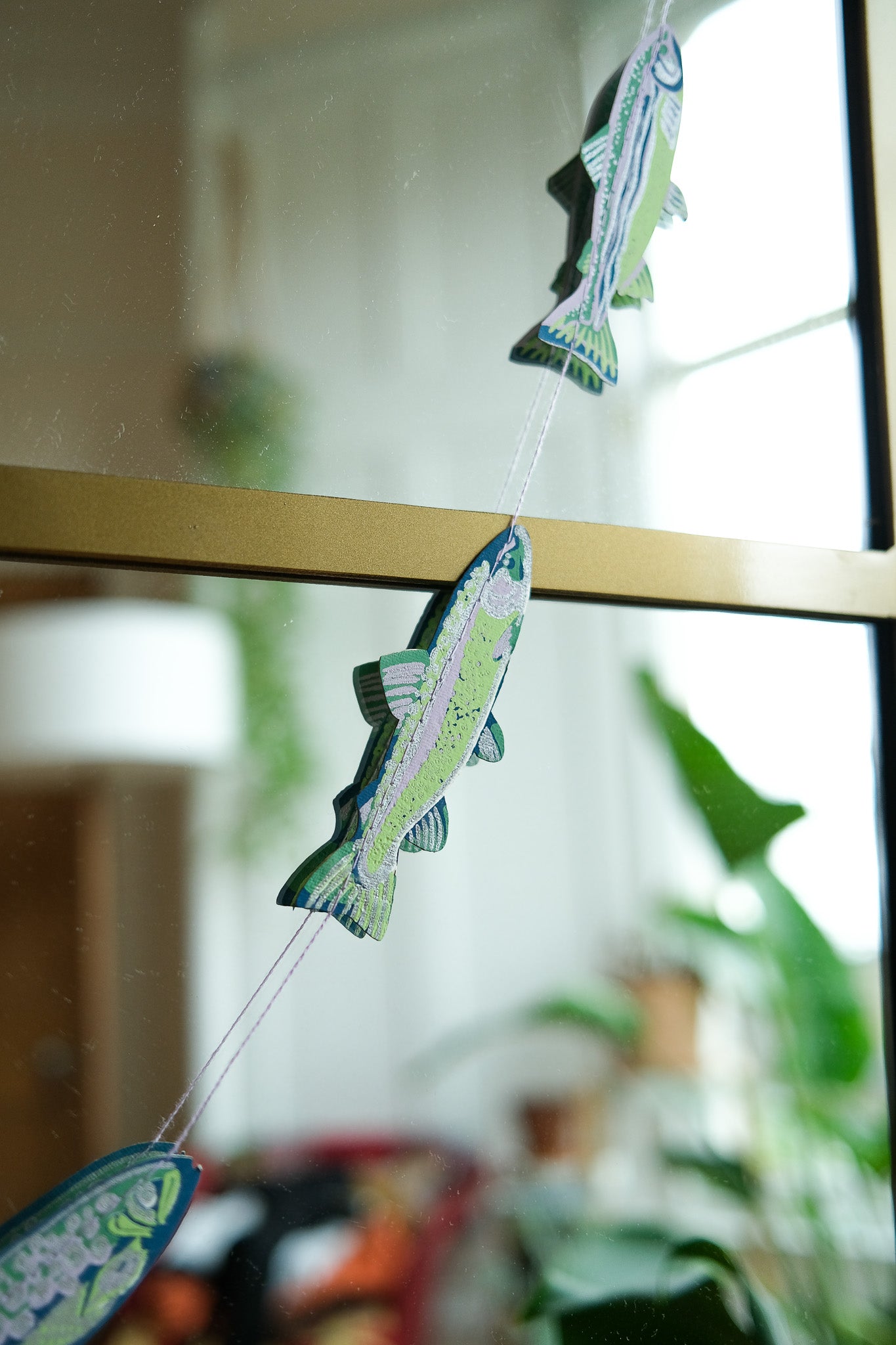 Tasty Anchovies Sewn Garland