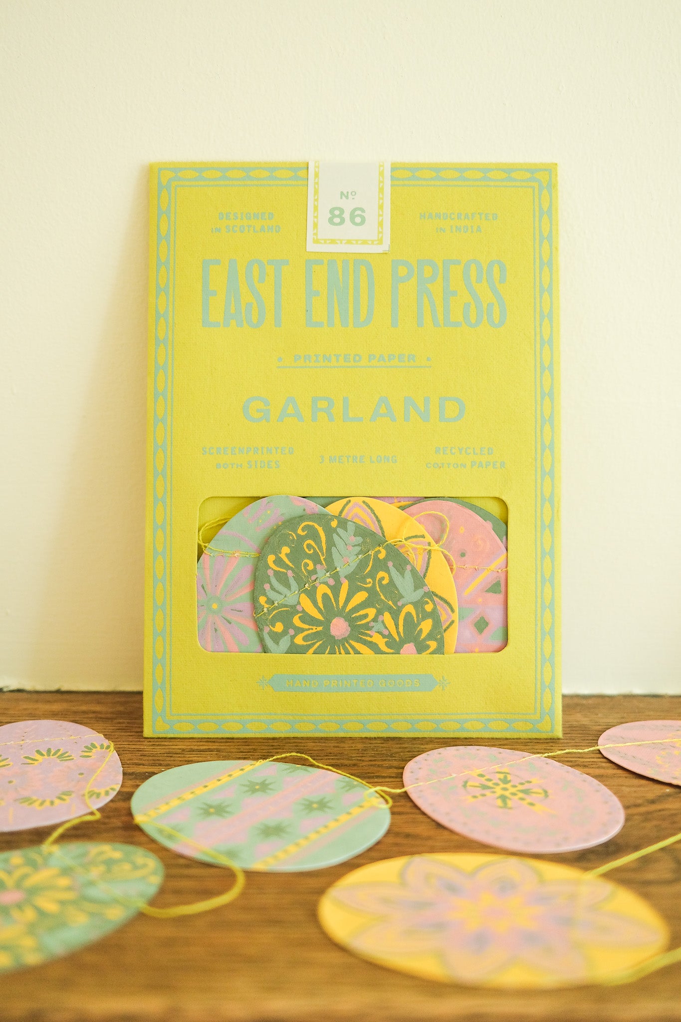 EGG HUNT SEWN GARLAND