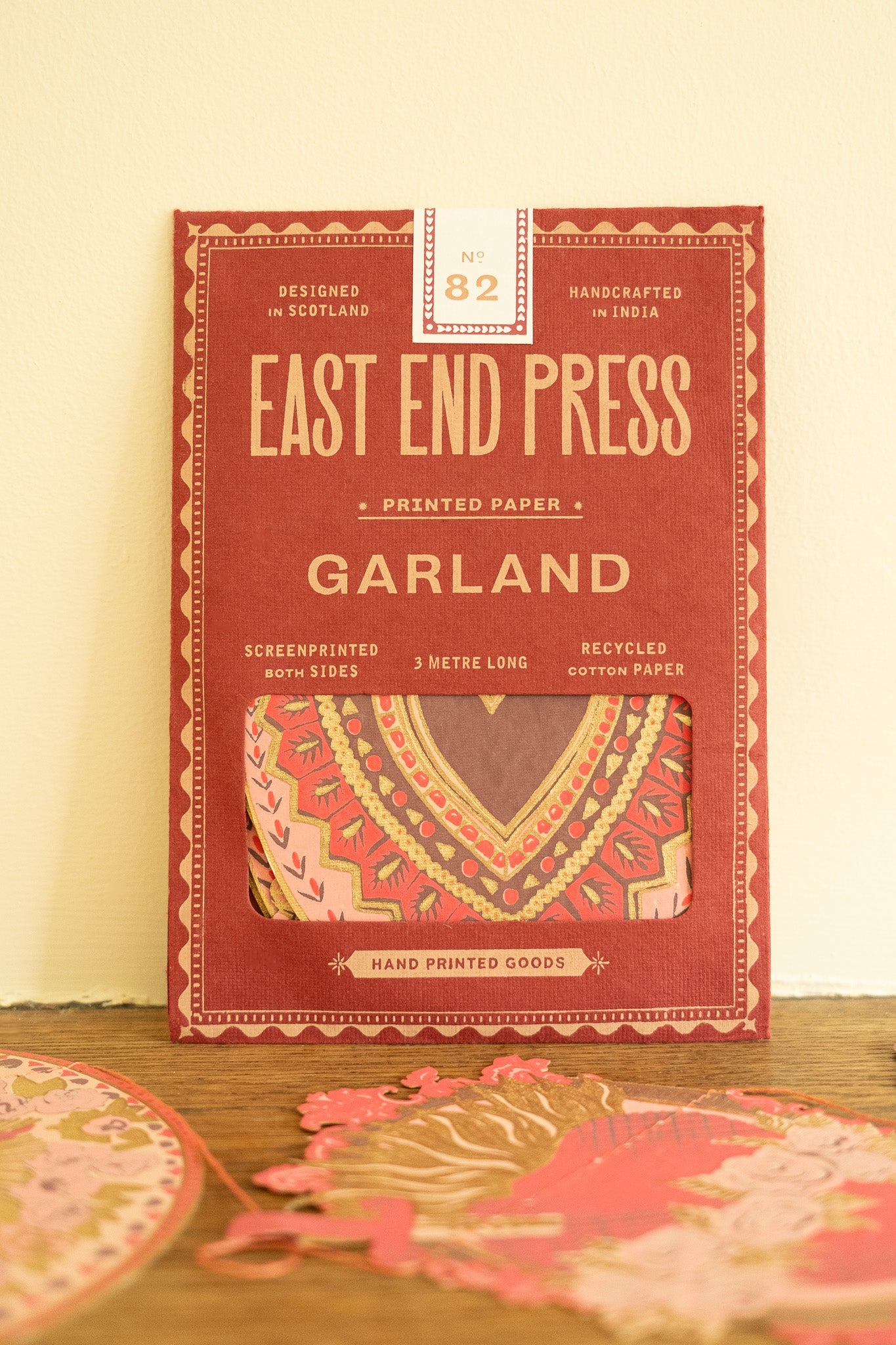 Saint Valentine Sewn Garland