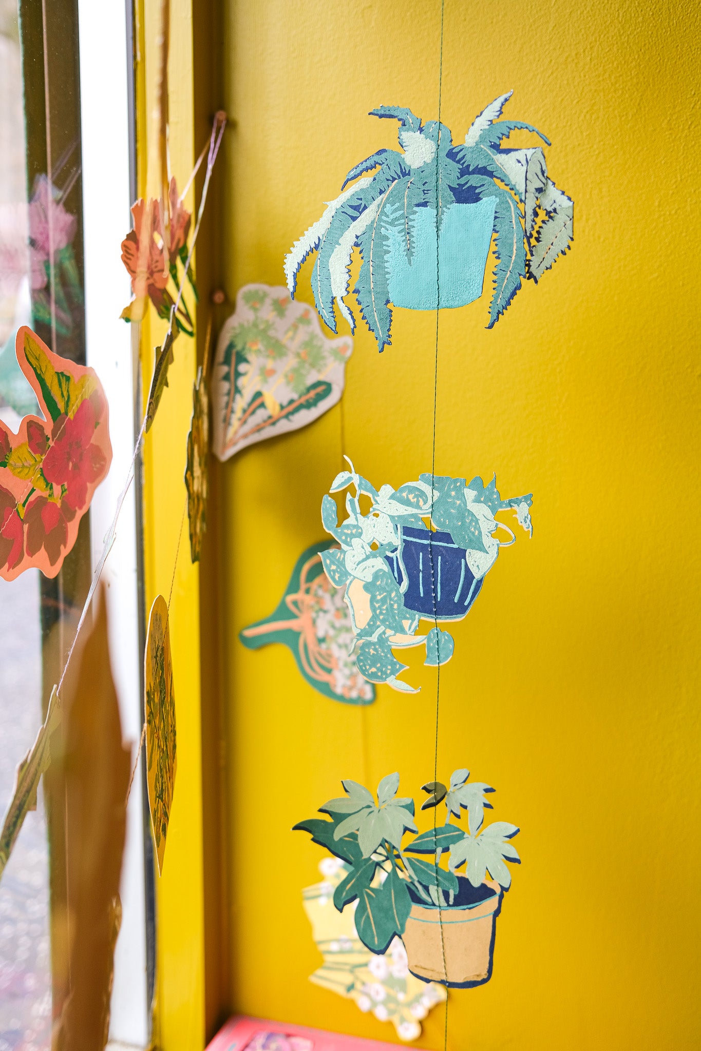 Houseplants Vertical Wall Hanging