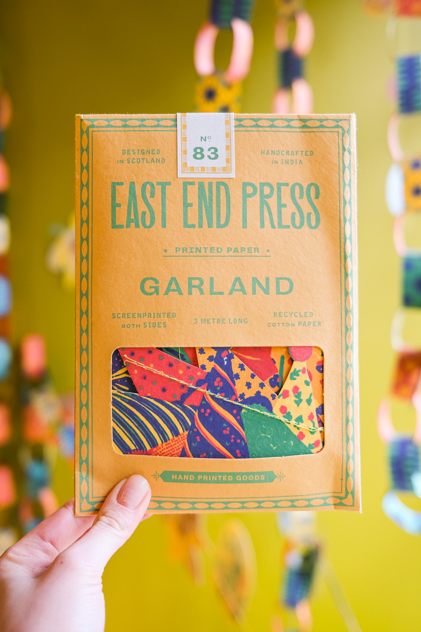 Birthday Party Sewn Garland