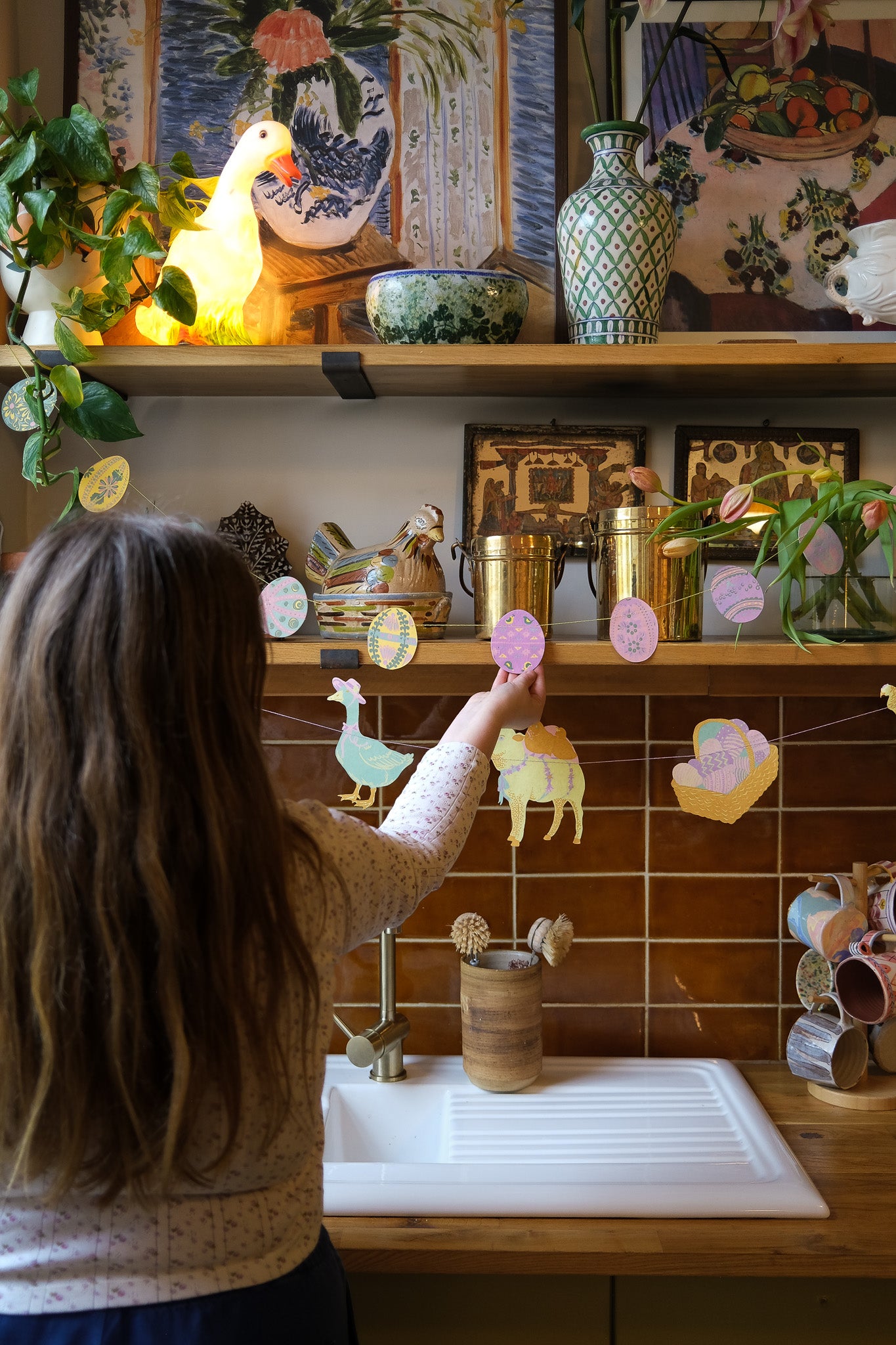 Egg Hunt Sewn Garland