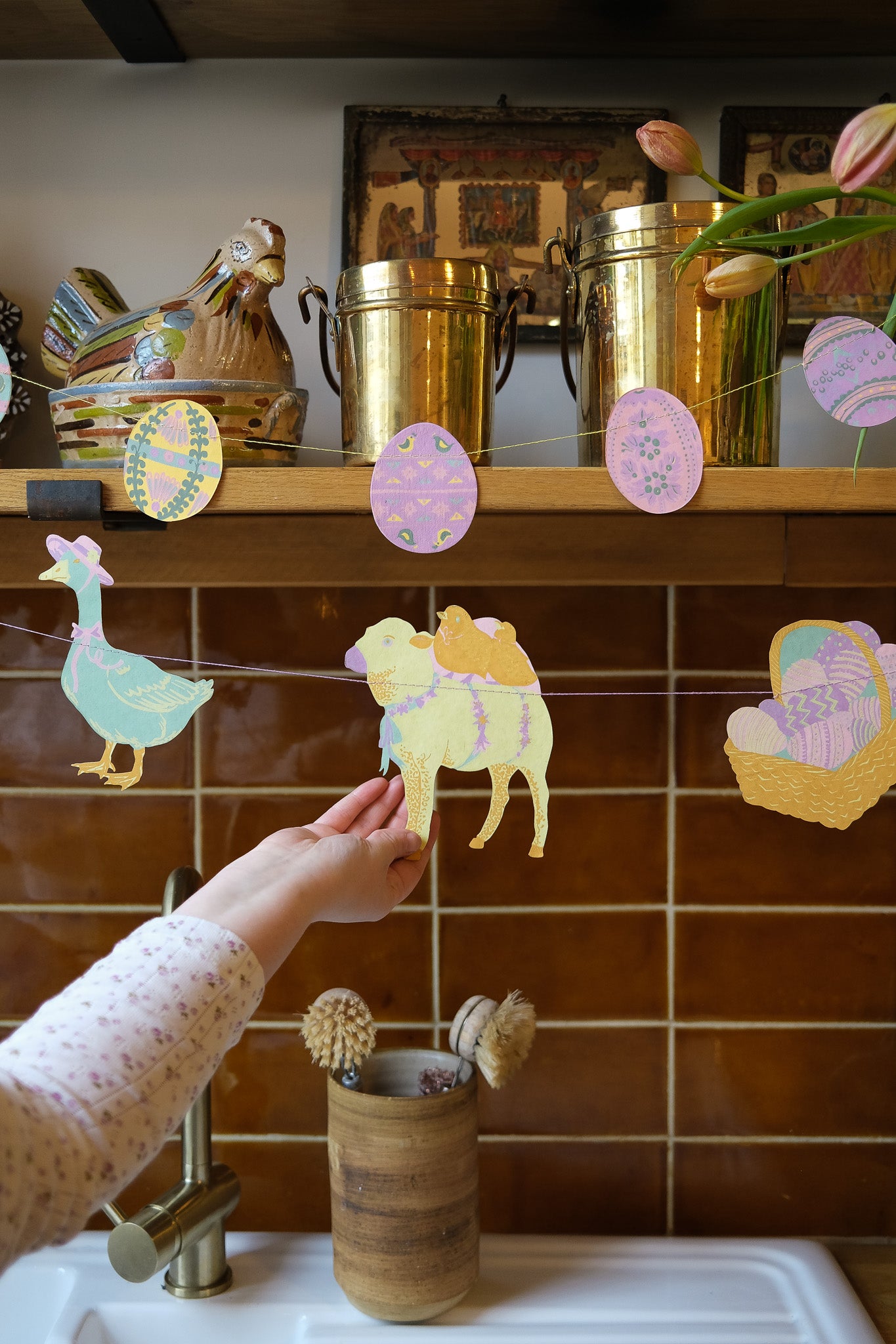 Easter Sewn Garland