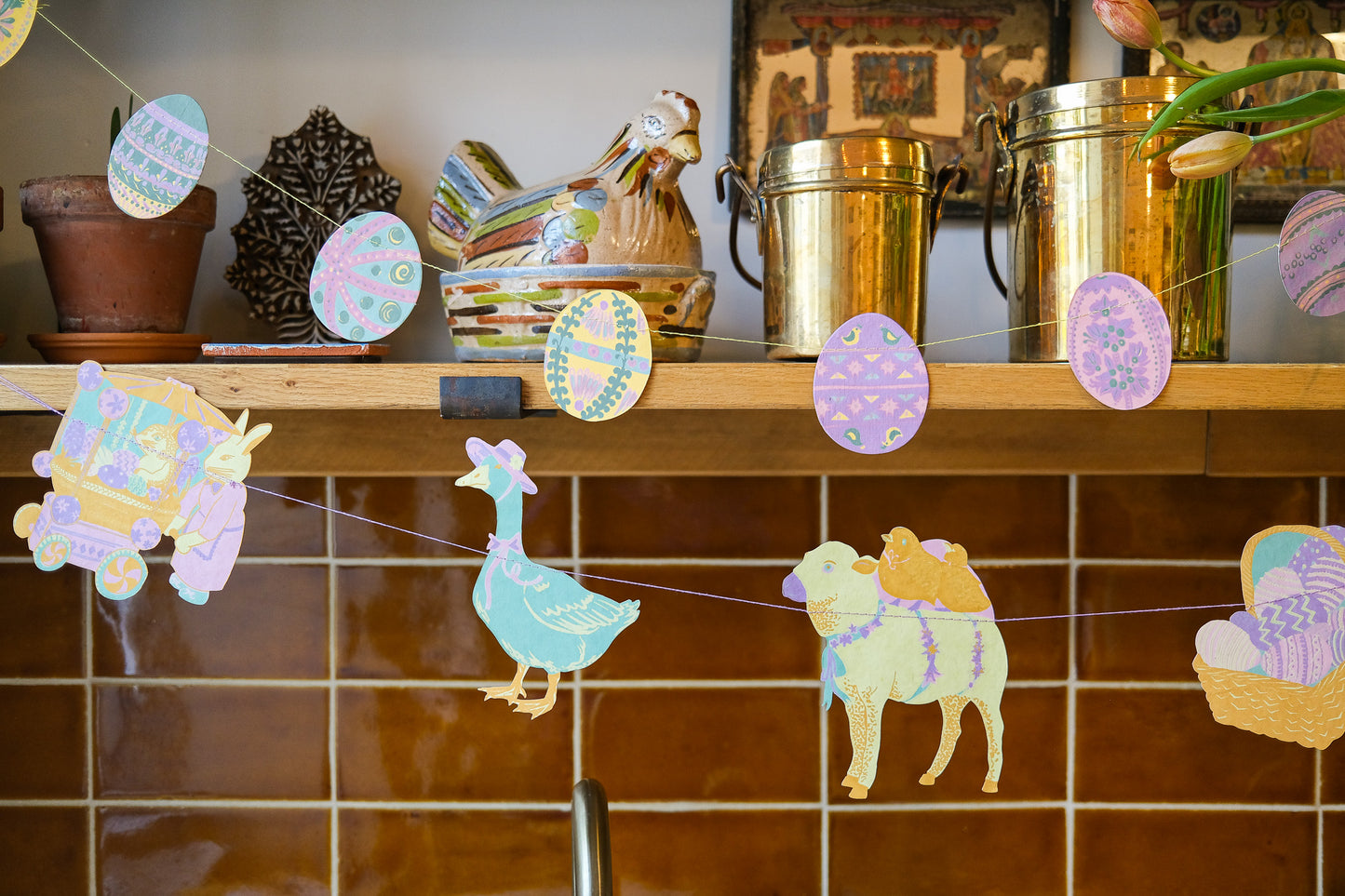 Easter Sewn Garland