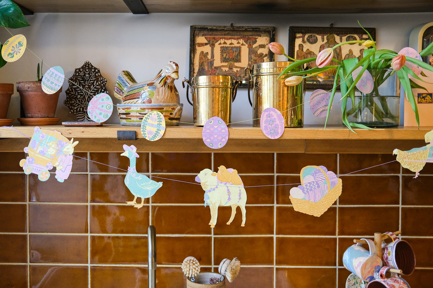 Egg Hunt Sewn Garland
