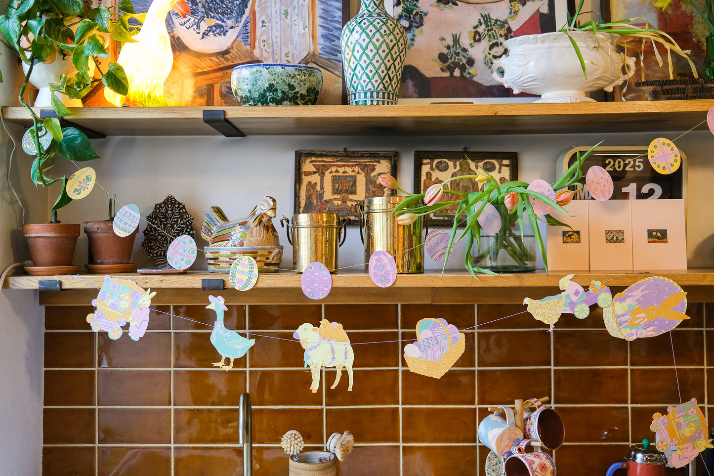 Egg Hunt Sewn Garland