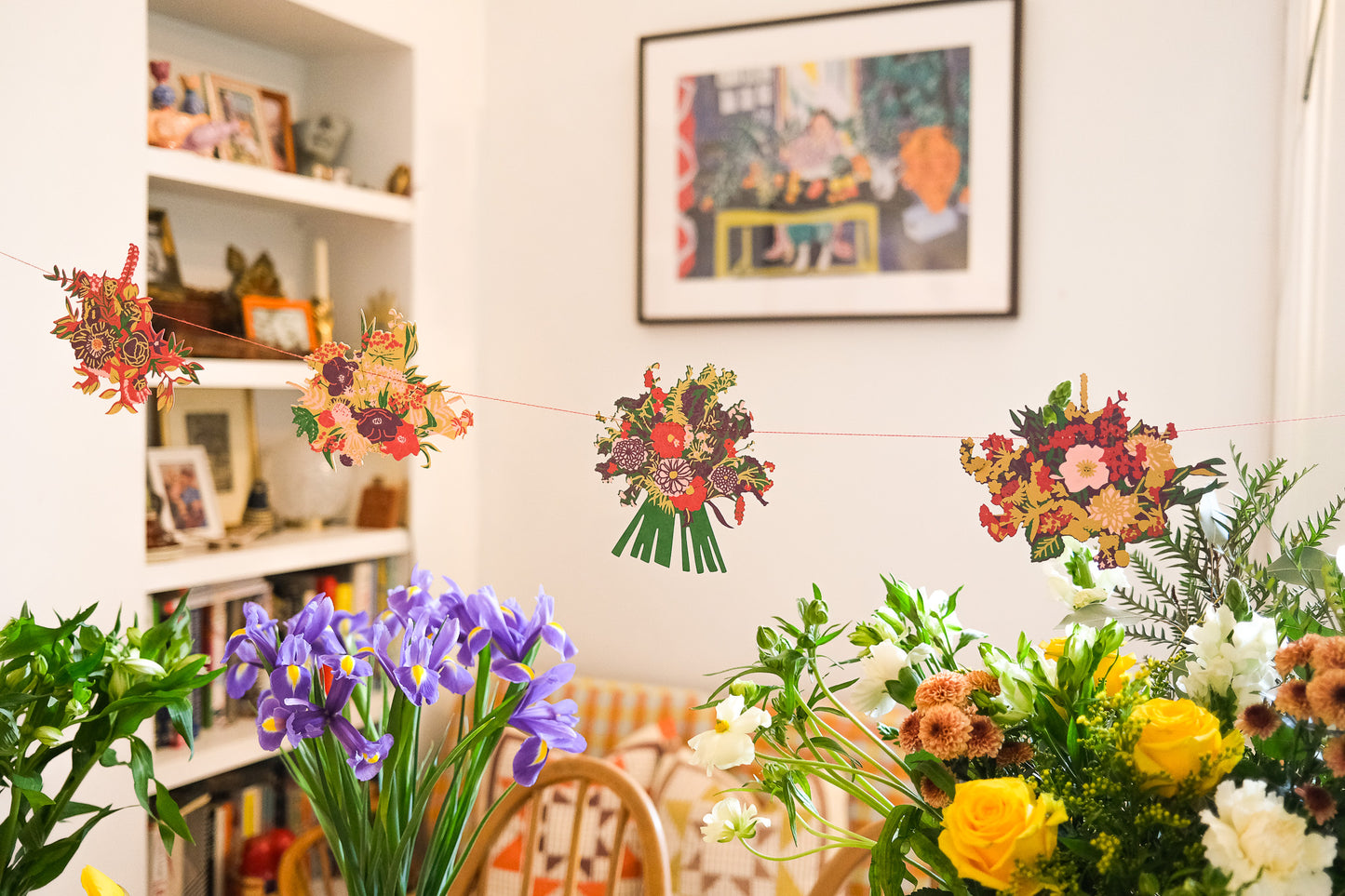 Bouquet Sewn Garland